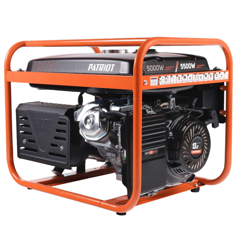 Бензиновый генератор Patriot GRS 6500E, 476102271 во Владимире