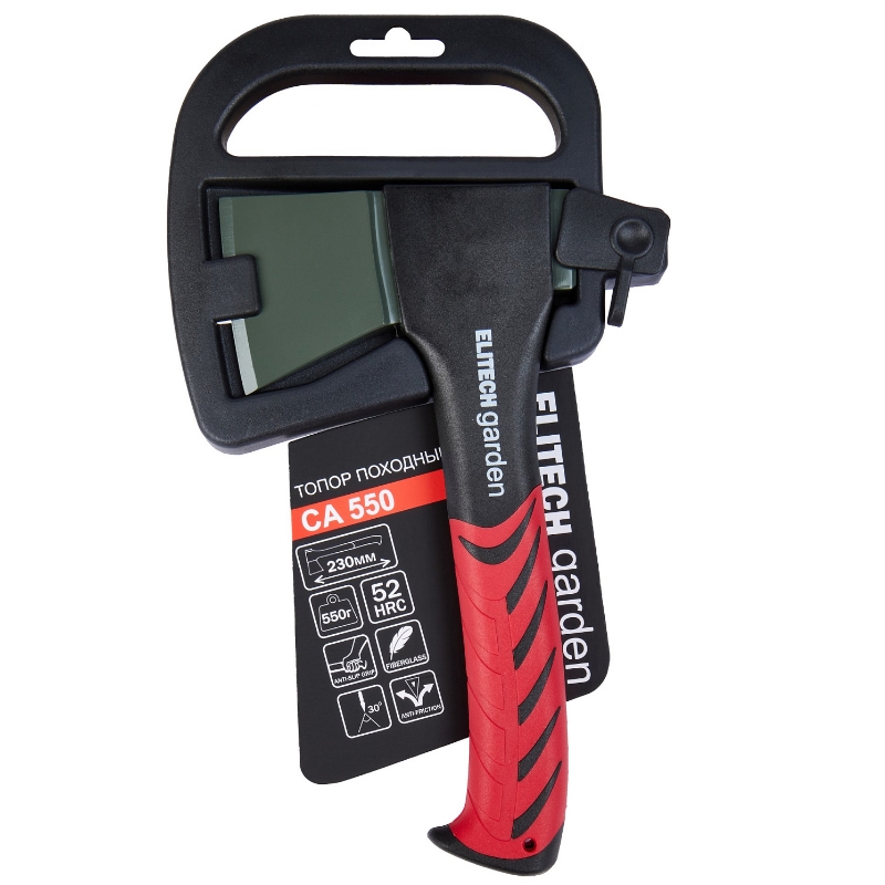 Топор походный Elitech Garden CA 550 206434, 550 грамм