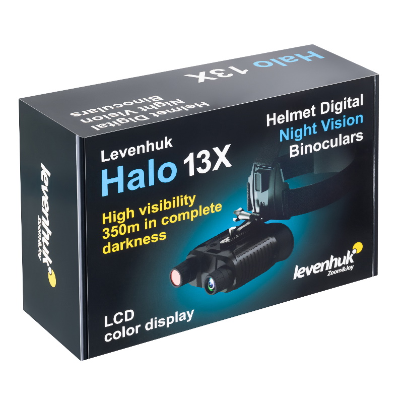 Бинокль цифровой ночного видения Levenhuk Halo 13X Helmet 82246, с креплением на голову  в Иваново