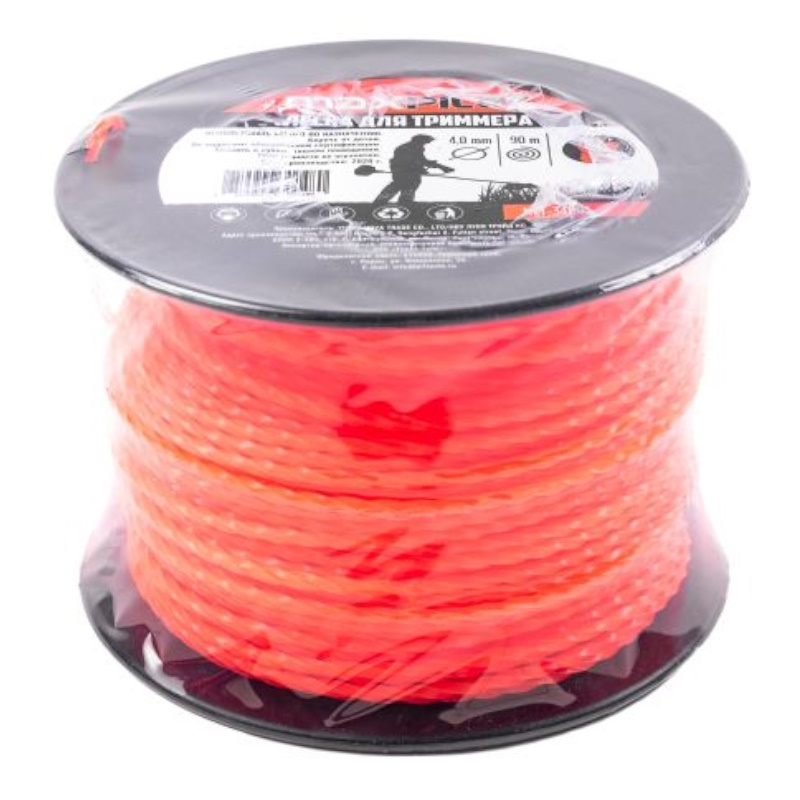 Леска для триммеров Maxpiler MLT-34001 40мм90м квадрат крученый бухта 1340₽