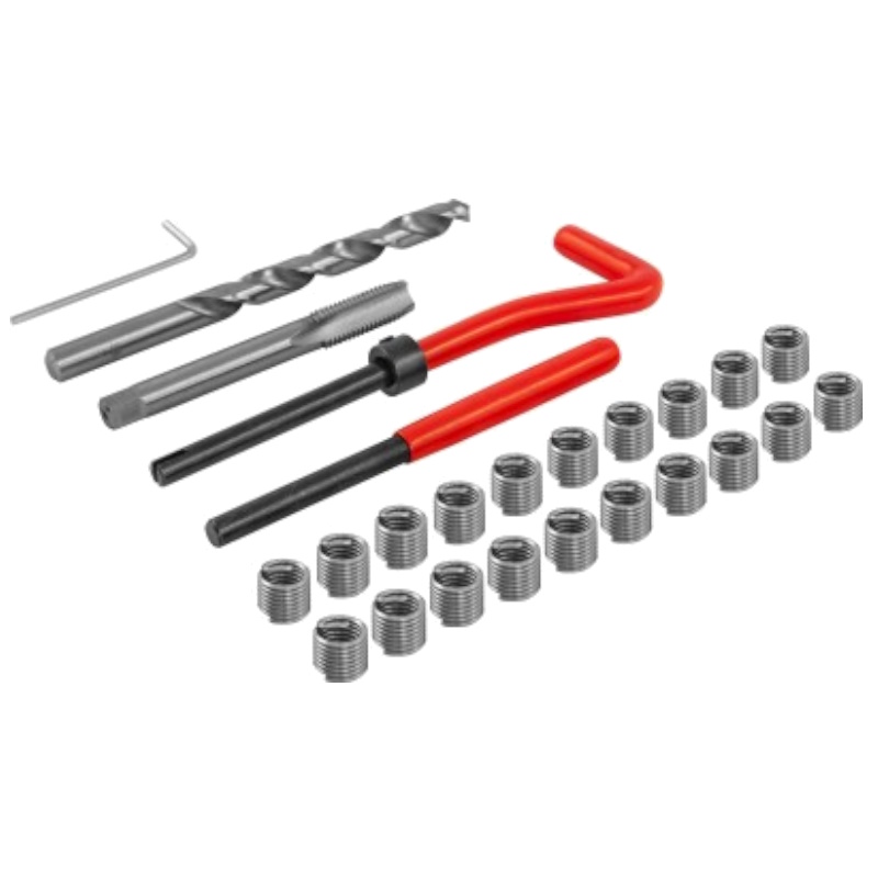 Набор для восстановления резьбы Thorvik TRIS8125 053174, M8x1.25, 25 предметов