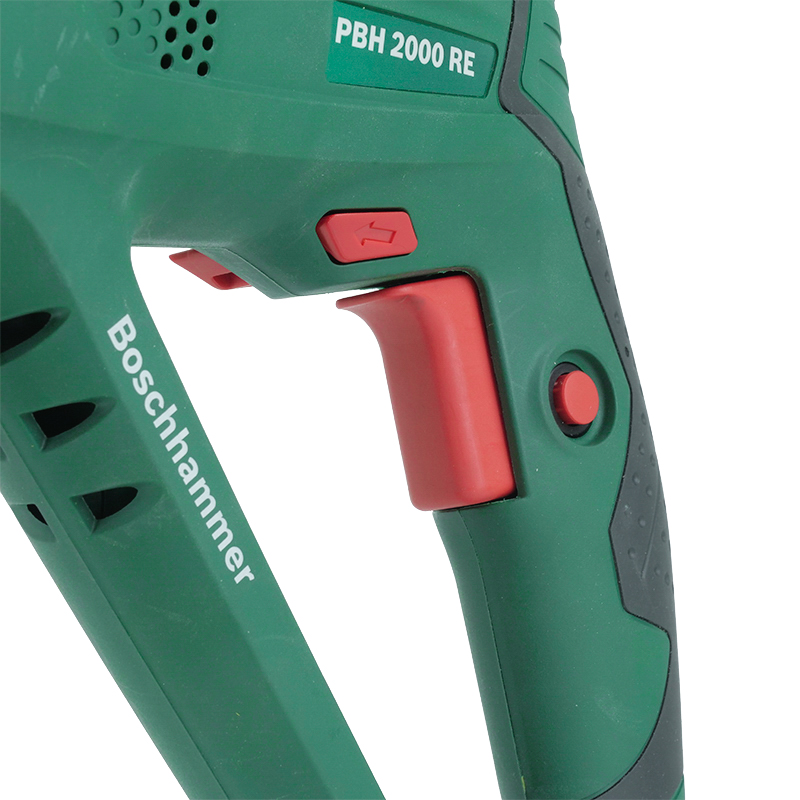 Перфоратор Bosch PBH 2000 RE 06033A9322, с защитной муфтой, с виброзащитой