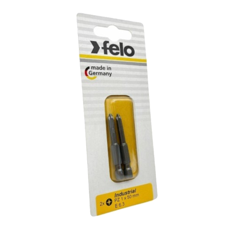 Бита крестовая Felo Industrial 03101536, PZ 1X50, 2 шт., в блистере (Германия) в Муроме