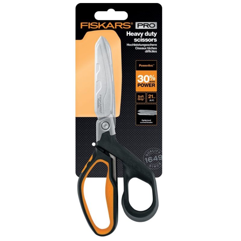 Ножницы для тяжелых работ Fiskars PowerArc 1027204, 21см  в Муроме