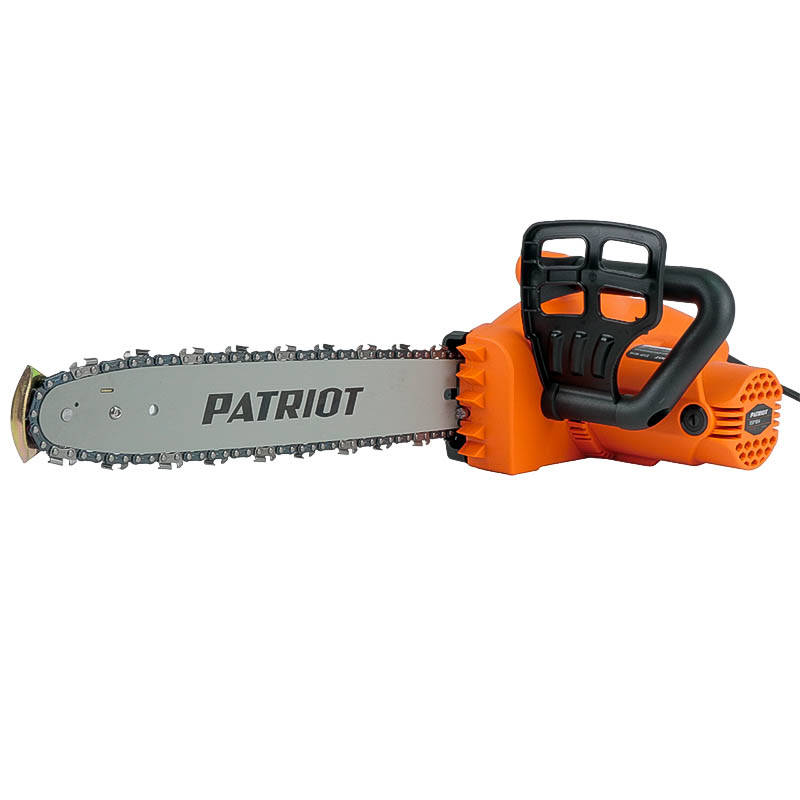 Электрическая цепная пила Patriot ESP 1614 220301614 (длина шины 14 дюймов, скорость цепи 12.6 м/с, 52 звена) в Рыбинске