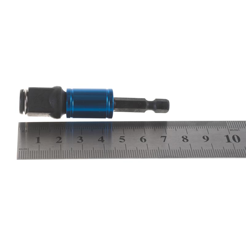 Адаптер универсальный 2в1 Berger для торцевых головок 1/2" и бит 1/4" с вращ. гильзой 72 мм BG2191 в Рыбинске