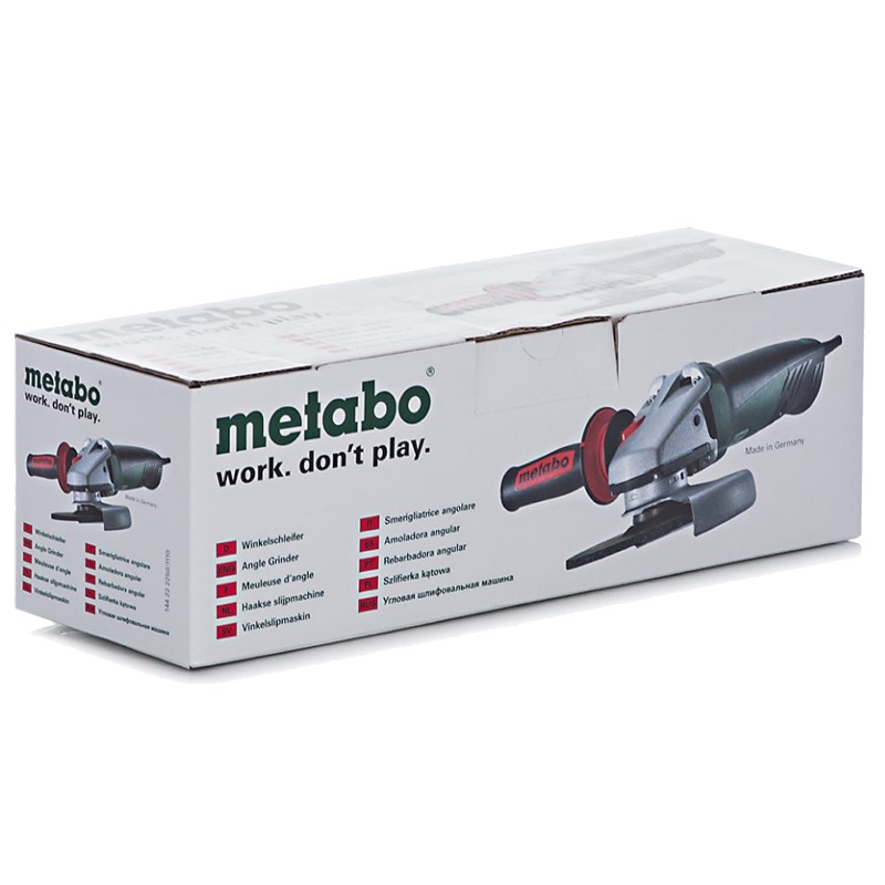 Угловая шлифмашина (болгарка) Metabo W 11-150 Quick 600271000, 150 мм, 1100 Вт