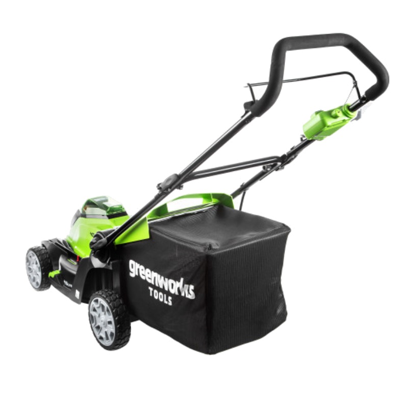 Газонокосилка Greenworks G40LM41K4 40B (в комплекте АКБ, ЗУ, мульчирование) в Туле