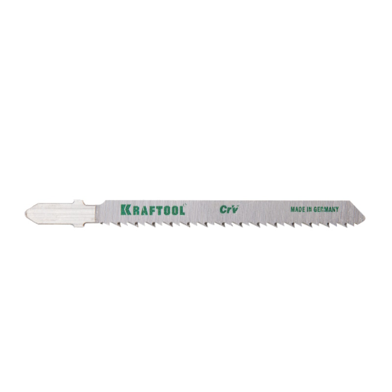Полотна Kraftool 159516-2,5, T101BR, для эл/лобзика, Cr-V, по дереву, фанере, ламинату, обратный рез, EU-хвост., шаг 2,5 мм, 75 мм, 2 шт в Кинешме