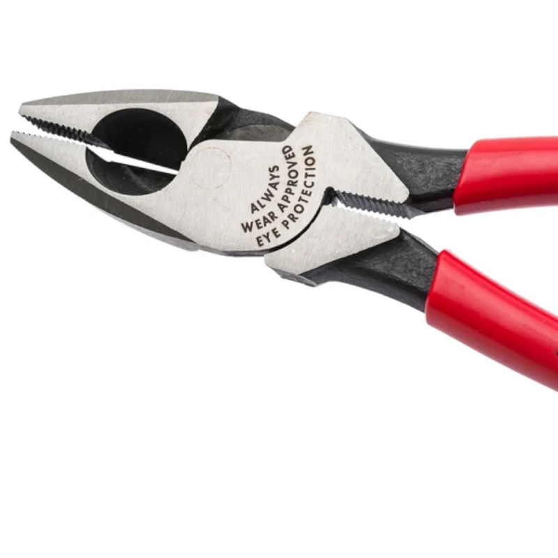 Плоскогубцы электромонтажные Knipex Lineman's KN-0901240, 240 мм, фосфатированные, обливные ручки в Муроме