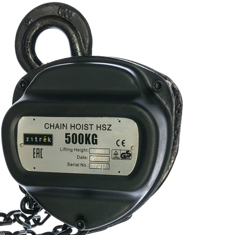 Ручная шестеренная таль Zitrek HS-Z, 0.5 т, 6 м в Угличе