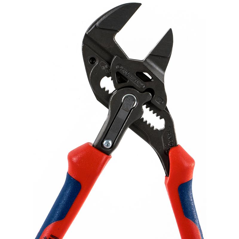 Клещи строительные переставные Knipex KN-8602180 (гаечный ключ, длина 180 мм) в Кинешме