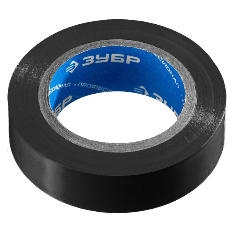 Изолента Зубр Мастер 1233-2_z01 ПВХ не поддерживающая горение 6000 В 15мм х 10м черная 48₽