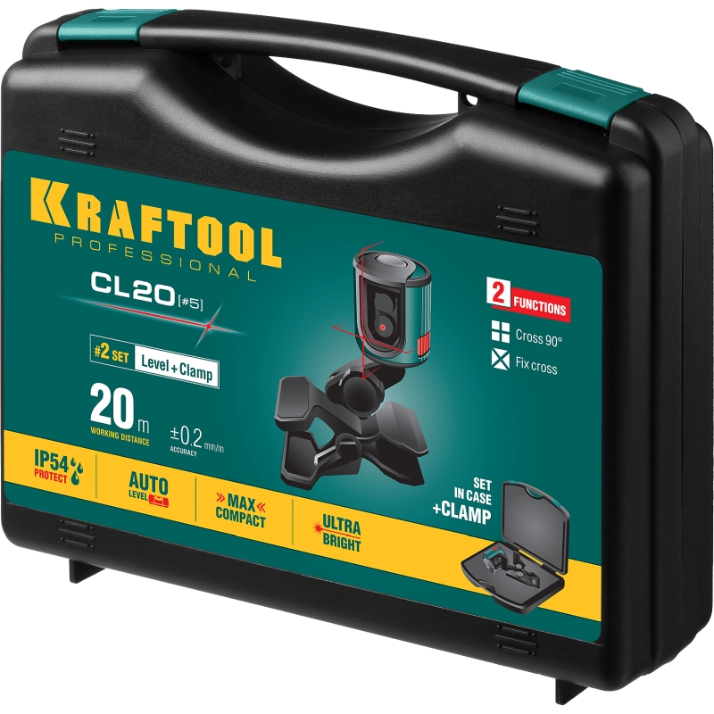 Лазерный нивелир Kraftool CL 20-5 34700-5 в Костроме