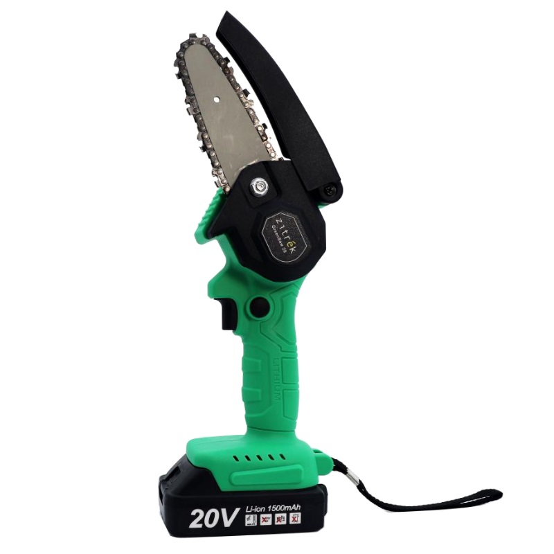 Пила цепная аккумуляторная Zitrek GreenSaw 20 082-1850, с двумя аккумуляторами (20 В, 1.5 Ач, Li-ion) + ЗУ в Вологде