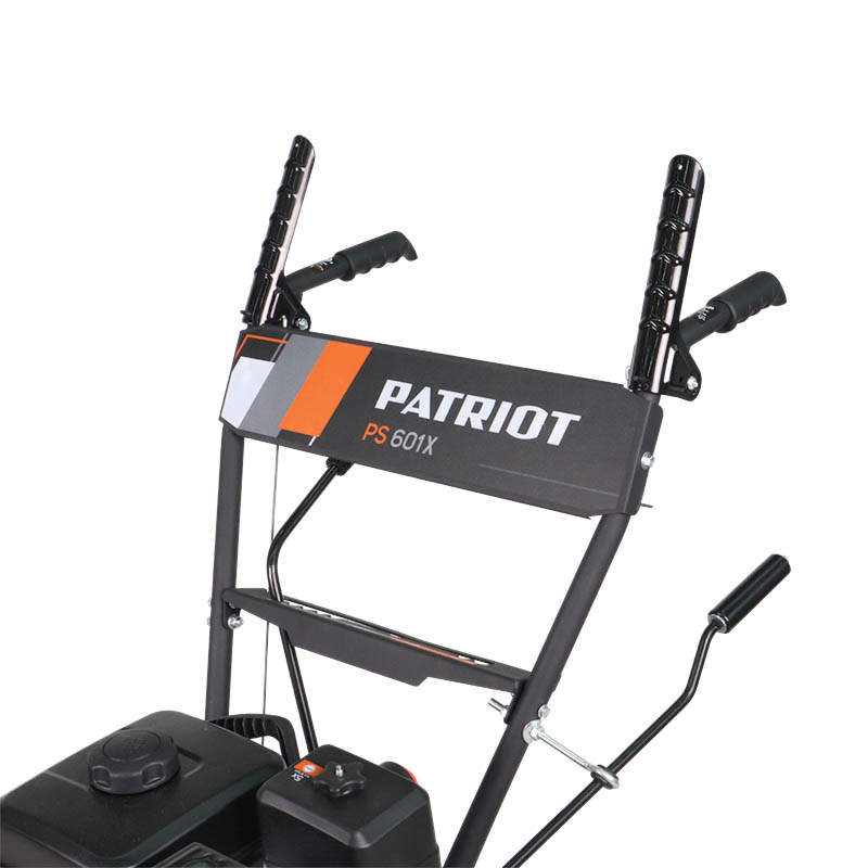 Снегоуборщик бензиновый для дома PATRIOT PS 601-X (двухступенчатый шнек, ручной запуск, вес 70 кг) в Туле