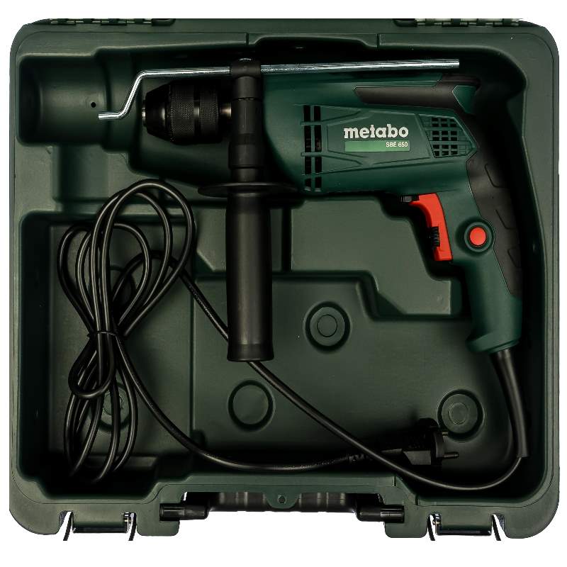 Дрель ударная Metabo SBE 650 600671510, 650 Вт