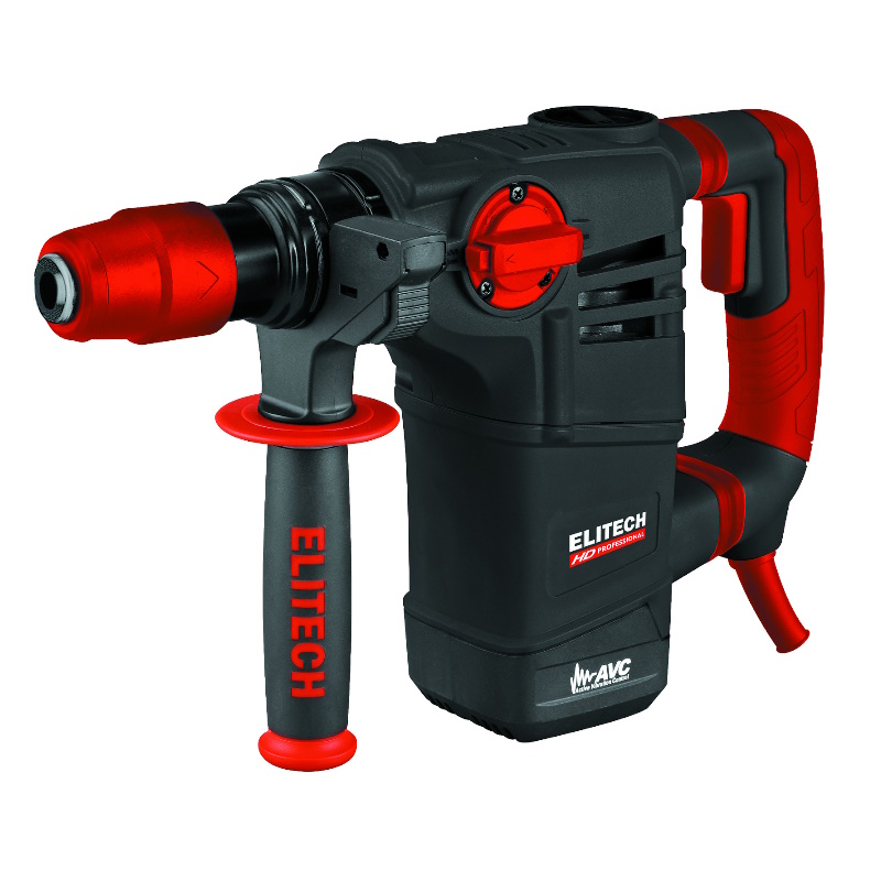 Перфоратор Elitech HD RH 1130E (E2205.018.01) в кейсе, с виброзащитой