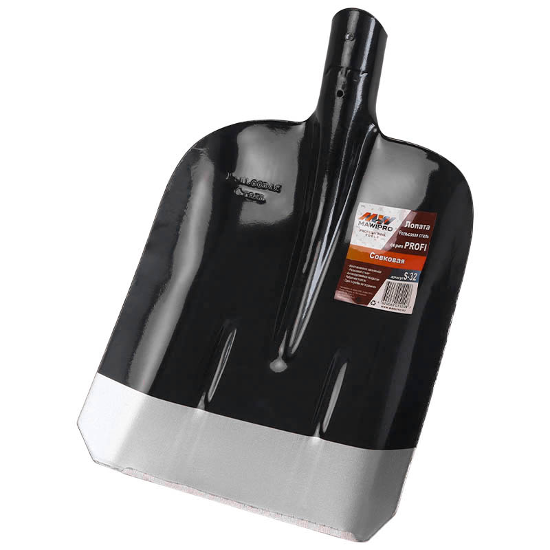 Лопата совковая Mawipro Profi S-32рельсовая сталь без черенка 216₽