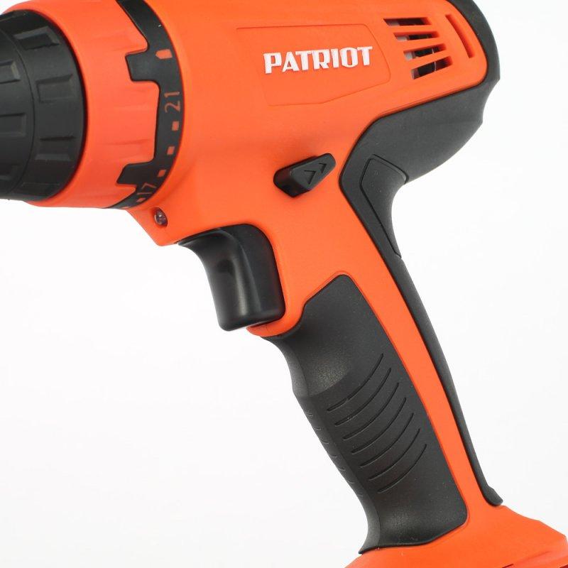 Аккумуляторная дрель-шуруповерт Patriot BR 180 Professional 180301450 в Переславле