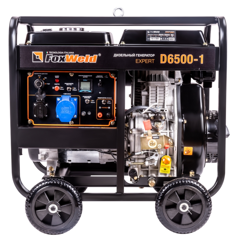 Дизельный генератор FoxWeld Expert D6500-1, 8897 в Костроме