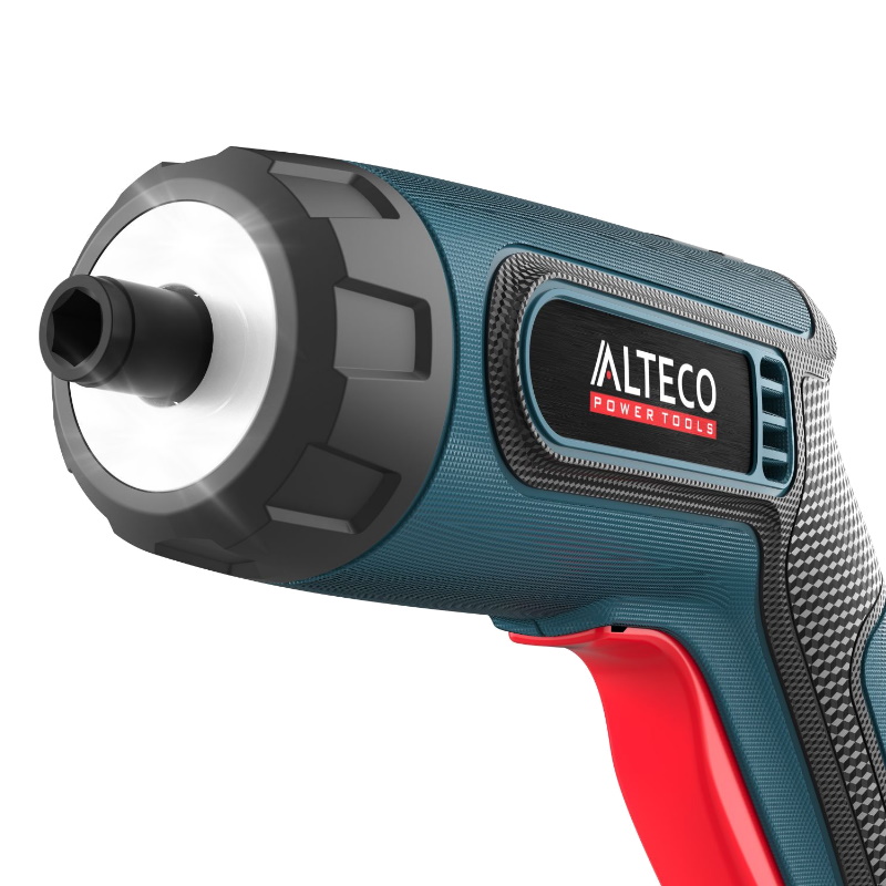 Отвёртка аккумуляторная Alteco CSD 4V 67506, угловая