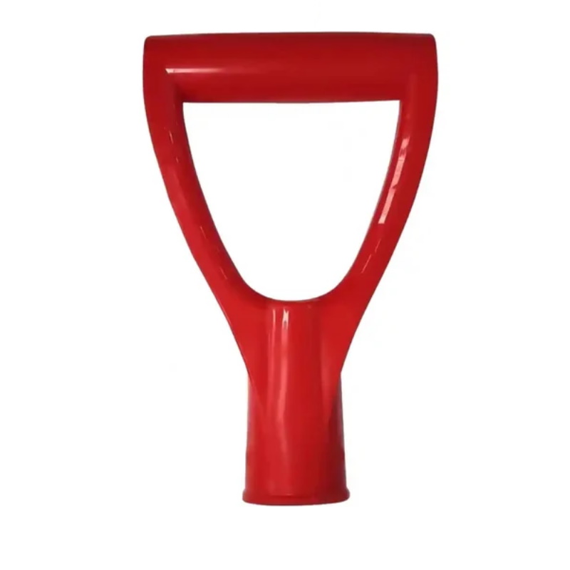 Ручка пластмассовая Fachmann BARN BN0013, D образная, красная (RAL 3020) , для лопаты