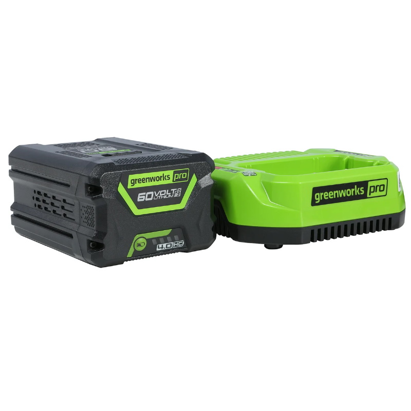Снегоуборщик аккумуляторный Greenworks 2602607UB, 60V, 30 см, бесщеточный, c 1хАКБ 4Ач и ЗУ в Муроме