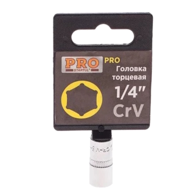 Головка Pro Startul PRO-54004, 1/4", 4 мм, 6 граней