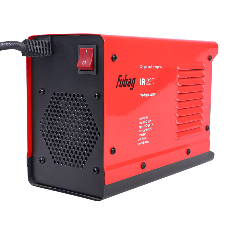 Сварочный инвертор Fubag IR 220 31404 ток 220 А вес 45кг