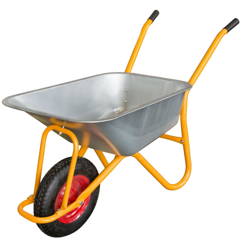 Тачка строительная Fit 77556 75 л грузоподъемность 170 кг 8463₽