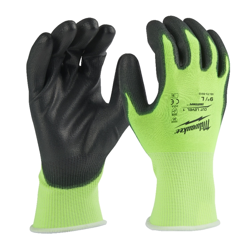 Перчатки защитные Milwaukee Hi-Vis Cut level Хай Виз Кат Левел 1A 4932479918 9L 360₽