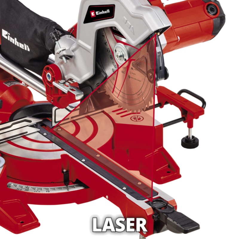 Пила торцовочная Einhell TC-SM 216 1600 Вт, 216х30 мм 4300380 в Угличе