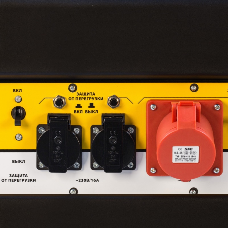 Бензиновый генератор Denzel PS-80E-3, 946954 в Ярославле