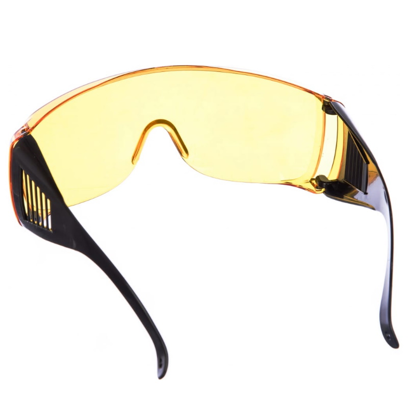 Защитные очки с дужками Champion C1008 (желтые)