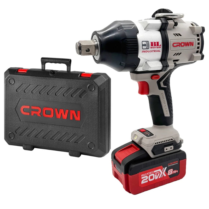 Гайковерт аккумуляторный Crown CT22056HX-8SC4 BMC в Рыбинске