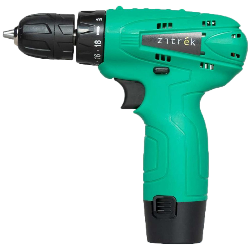 Аккумуляторная дрель-шуруповерт Zitrek Green 12 063-4071