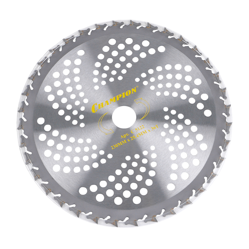 Нож с зубцами из твердого сплава Champion Anti-kick C5122 36/230/25.4