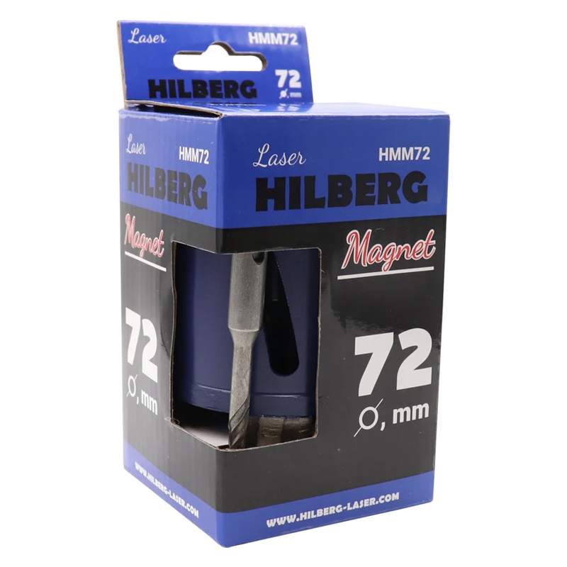 Коронка алмазная по бетону Hilberg Laser Magnet HMM72 (72 мм) в Кинешме