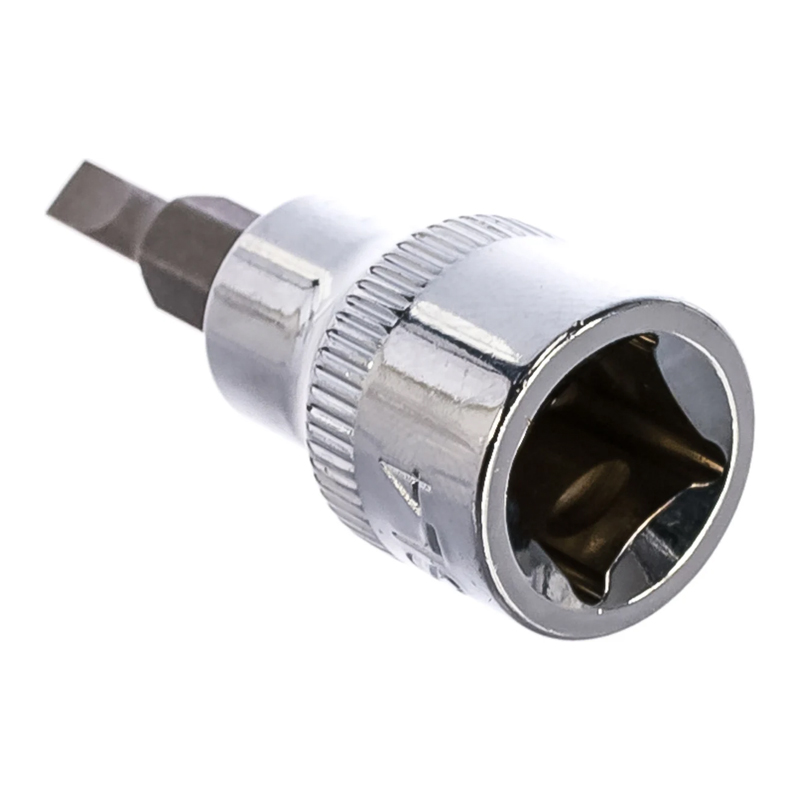 Насадка торцевая Ombra 138504 055651 3/8"DR с вставкой-битой шлицевой, SL4 в Рыбинске