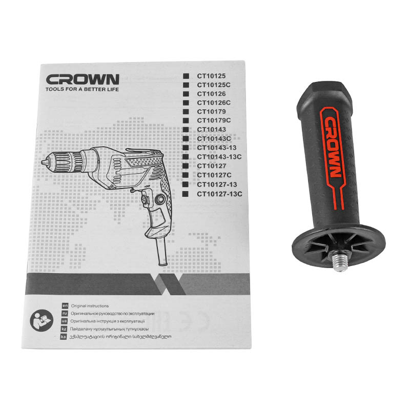 Дрель безударная Crown СТ10127-13С (750Вт, 2-13мм) в Александрове