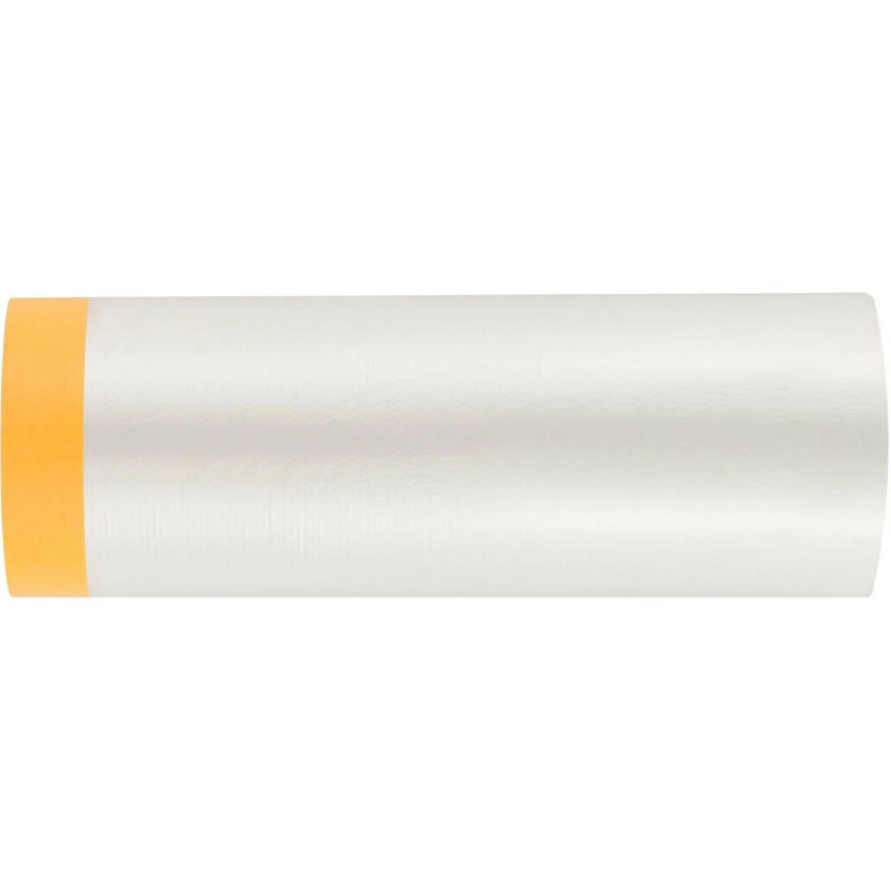 Укрывная пленка с золотистой малярной лентой Master Color Clever Cover 30-7116, статически заряжена, 7 мкр., 140 см х 33 м в Иваново