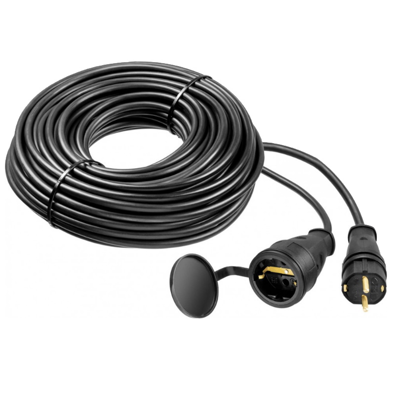 Силовой удлинитель-шнур Stayer RC-315 55026-30, КГ, 3 x 1.5 мм2, 30 м, 3700 Вт, IP44  в Череповце