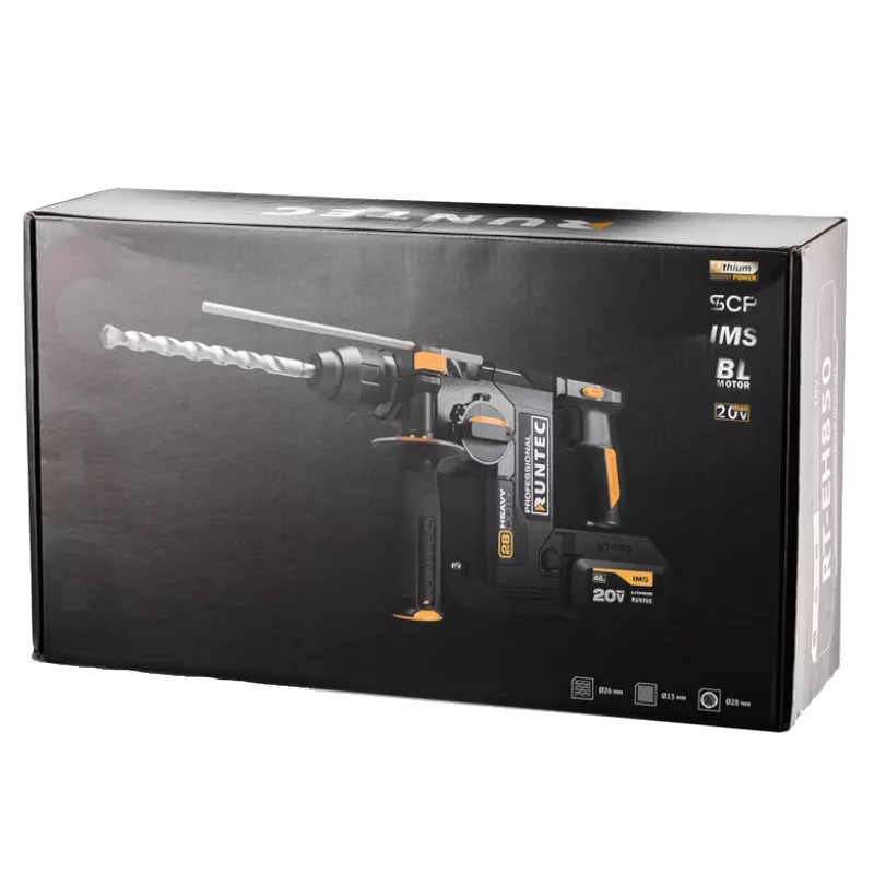 Аккумуляторный перфоратор Runtec RT-EH850 , с виброзащитой в Иваново