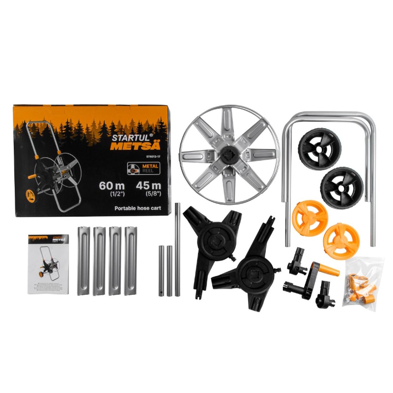 Тележка для шланга Startul METSA (ST6013-17) ST6013-17, 1/2"/60 м в Иваново