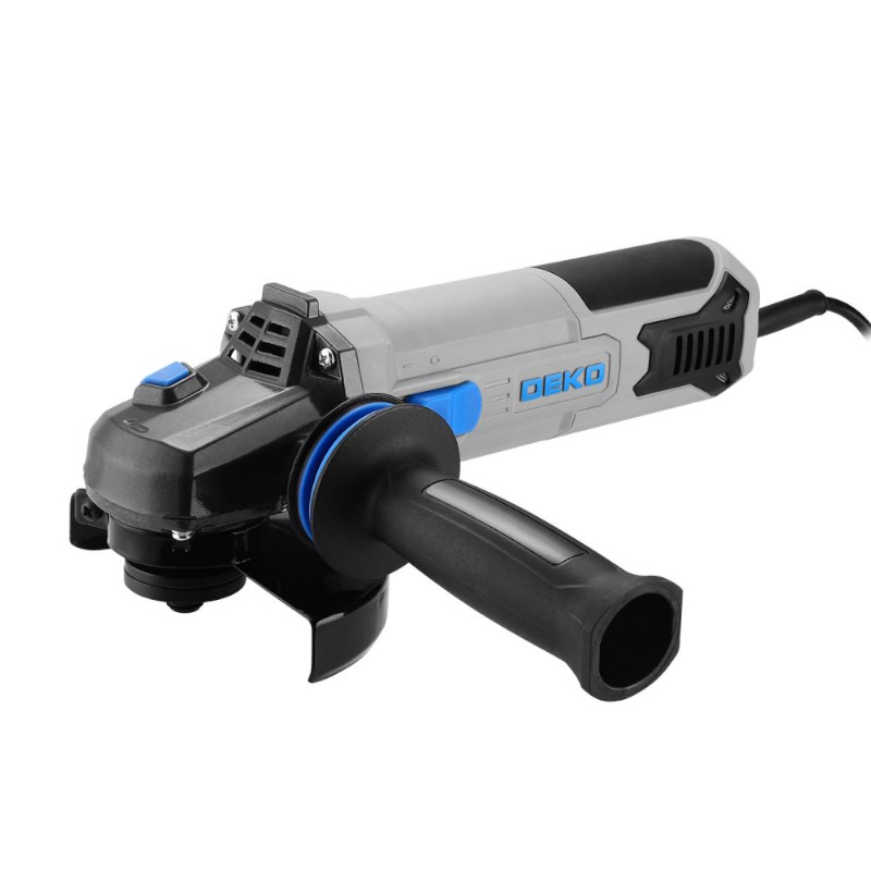 Угловая шлифмашина (болгарка) Deko AGDK-1300W PRO 084-1079, 125 мм, 1300 Вт, плавный пуск, регулировка оборотов