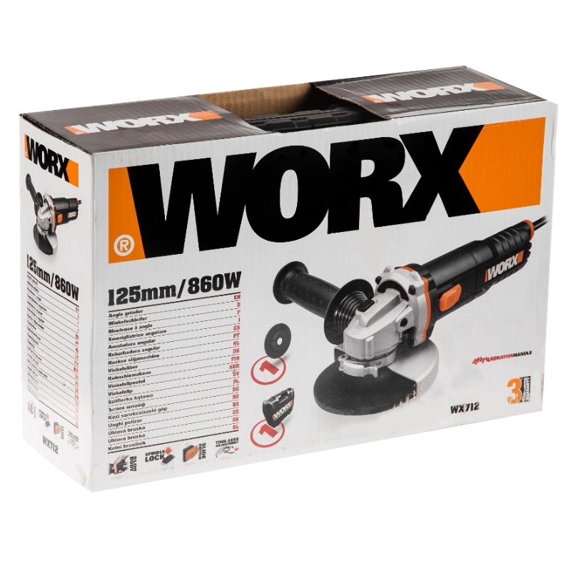 Угловая шлифовальная машина Worx WX712