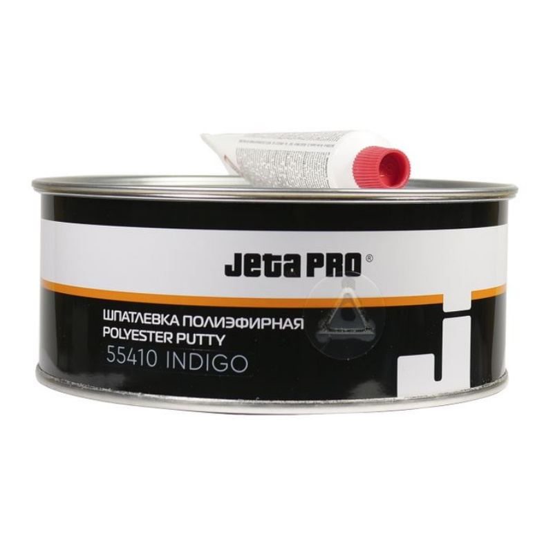 Шпатлевка JetaPro INDIGO 55410/1, микростекловолокно, 1 кг