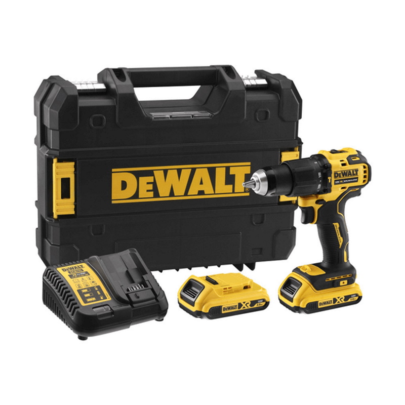 Аккумуляторная ударная дрель-шуруповерт DeWalt DCD709D2T-QW в Кинешме