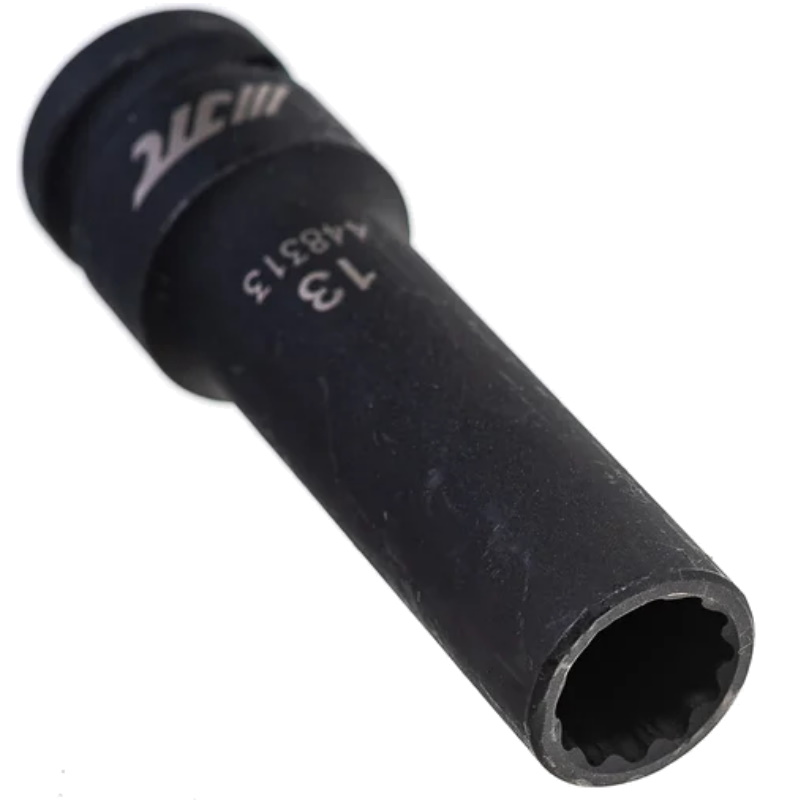 Головка торцевая JTC JTC-448313, 1/2" 13 мм, 12-ти гранная, ударная, тонкостенная, L=82мм